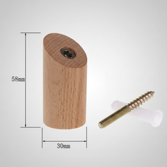 dimensions en cm patere murale