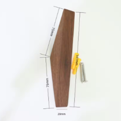 dimensions patere murale