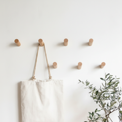 mur avec pateres murales