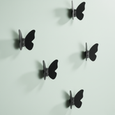 photo pateres murales papillon