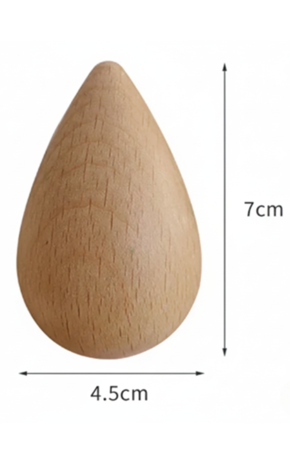 dimensions patere bois murale