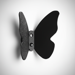 patere murale papillon