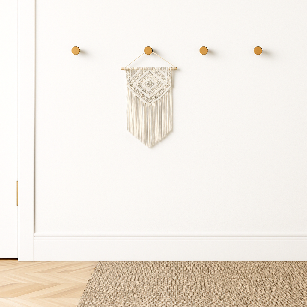 pateres fixes sur mur