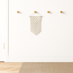 pateres fixes sur mur